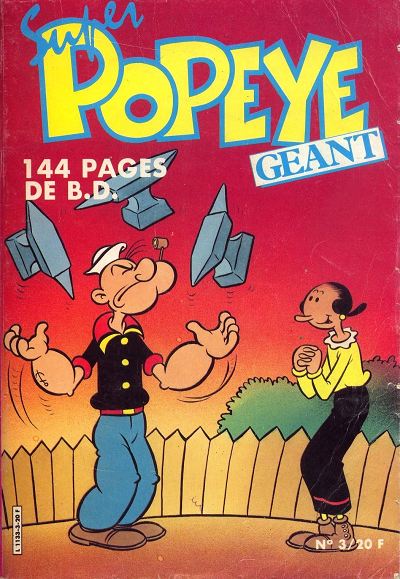Couverture de l'album Super Popeye Géant N° 3