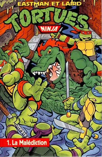 Couverture de l'album Tortues Ninja Tome 1 La Malédiction