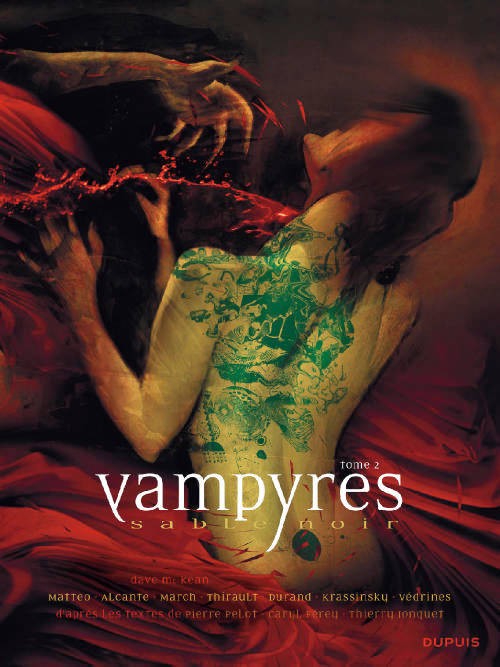 Couverture de l'album Vampyres - Sable noir Tome 2
