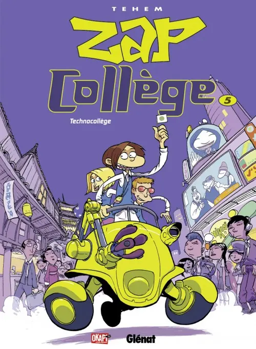Couverture de l'album Zap collège Tome 5 Technocollège