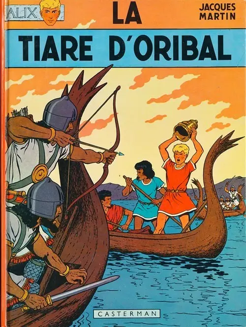 Couverture de l'album Alix Tome 4 La tiare d'Oribal