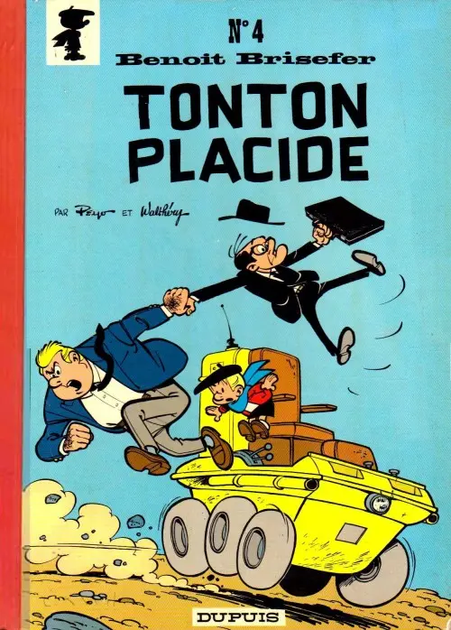 Couverture de l'album Benoît Brisefer Tome 4 Tonton Placide