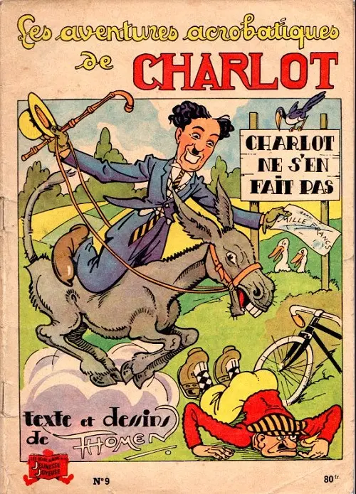 Couverture de l'album Charlot 1ère Série - SPE Tome 9 Charlot ne s'en fait pas