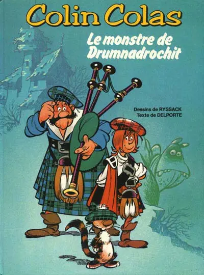 Couverture de l'album Colin Colas Tome 4 Le monstre de Drumnadrochit
