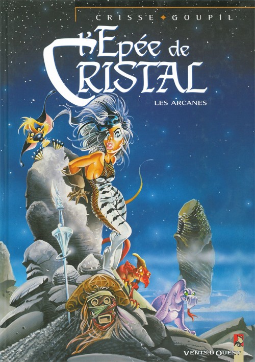 Couverture de l'album L'Épée de Cristal Les Arcanes