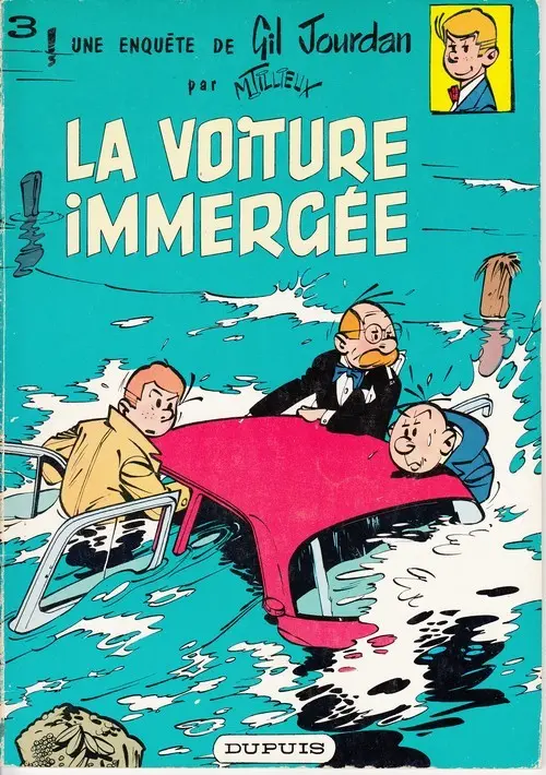 Couverture de l'album Gil Jourdan Tome 3 La voiture immergée
