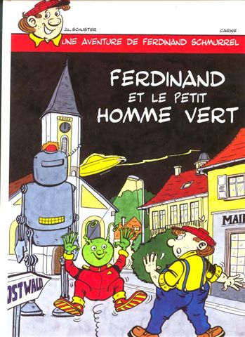 Couverture de l'album Les aventures de Ferdinand Schmurrel Tome 3 Ferdinand et le Petit Homme vert