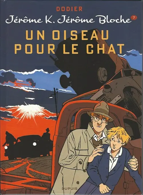 Couverture de l'album Jérôme K. Jérôme Bloche Tome 7 Un oiseau pour le chat