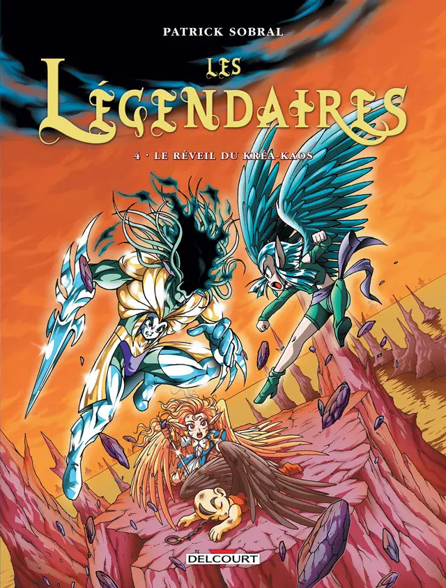 Couverture de l'album Les Légendaires Tome 4 Le réveil du Kréa-Kaos