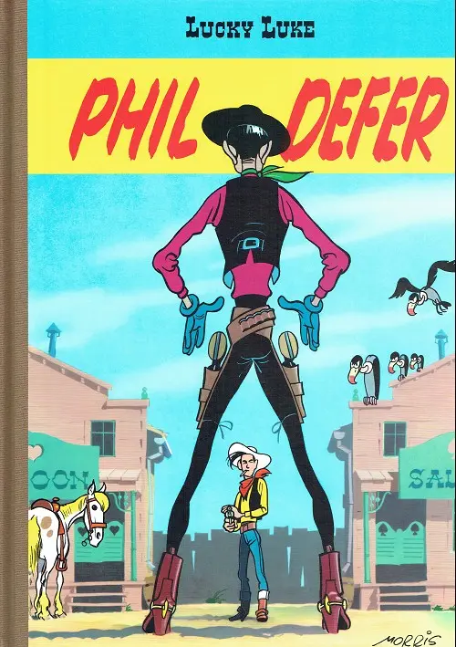 Couverture de l'album Lucky Luke Tome 8 Phil Defer