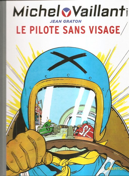 Couverture de l'album Michel Vaillant Tome 2 Le pilote sans visage