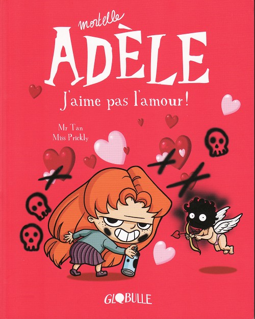 Couverture de l'album Mortelle Adèle Tome 4 J'aime pas l'amour !