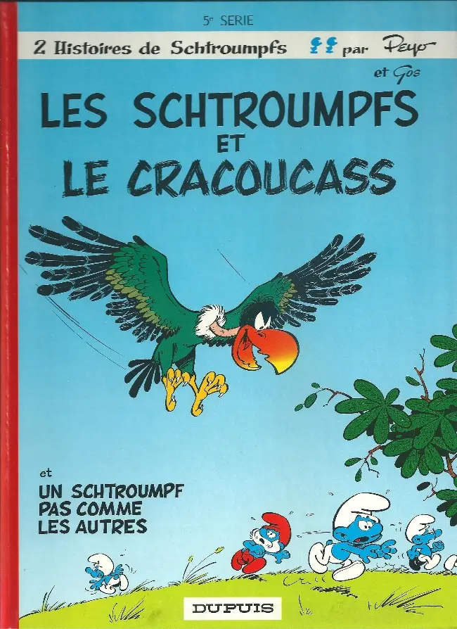 Couverture de l'album Les Schtroumpfs Tome 5 Les Schtroumpfs et le Cracoucass