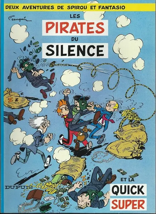 Couverture de l'album Spirou et Fantasio Tome 10 Les pirates du silence