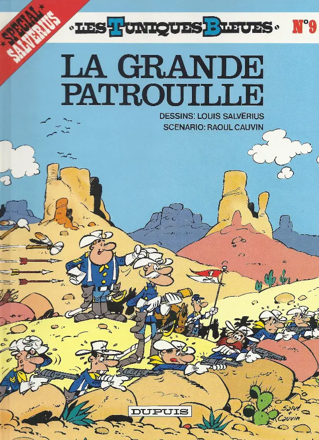 Couverture de l'album Les Tuniques Bleues Tome 9 La grande patrouille