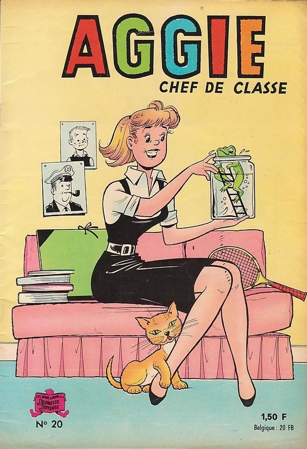 Couverture de l'album Aggie N° 20 Aggie chef de classe