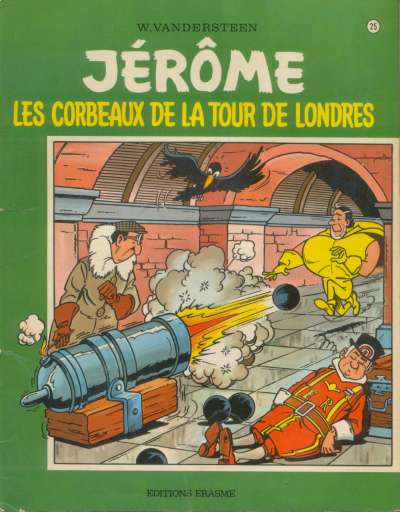 Couverture de l'album Jérôme Tome 25 Les corbeaux de la tour de Londres
