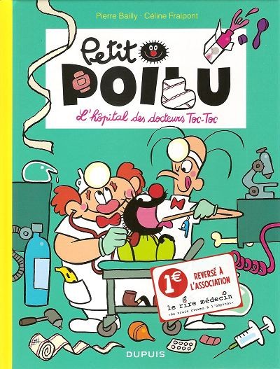 Couverture de l'album Petit Poilu Tome 11 L'hôpital des docteurs Toc-Toc