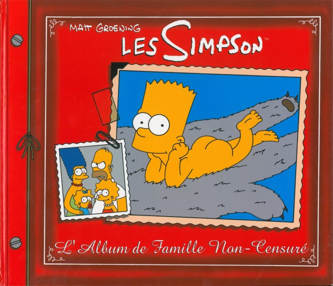 Couverture de l'album Les Simpson L'Album de famille non-censuré