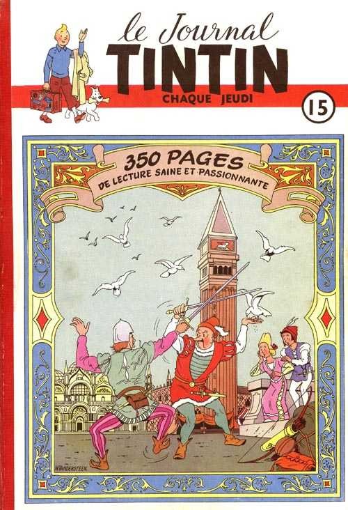 Couverture de l'album Tintin Tome 15