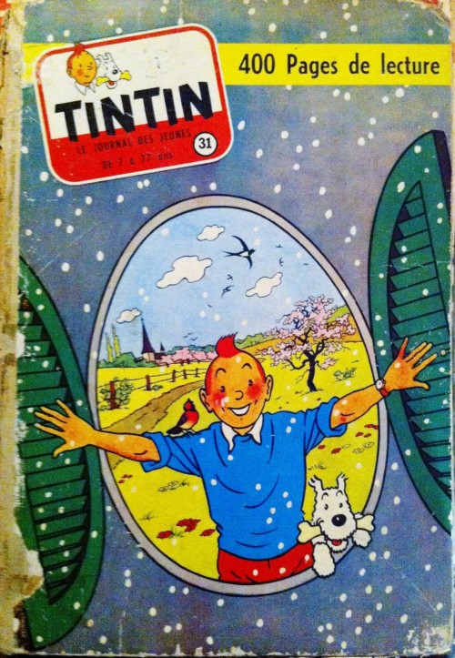 Couverture de l'album Tintin Tome 31 Tintin album du journal (n° 435 à 447)