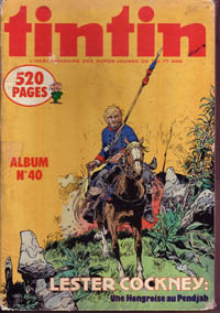 Couverture de l'album Tintin N° 40