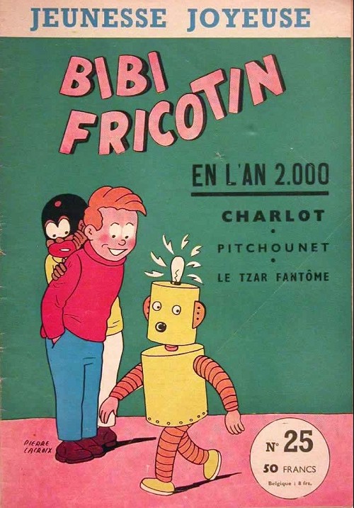 Couverture de l'album Bibi Fricotin Tome 25 Bibi Fricotin en l'an 2000