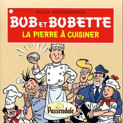 Couverture de l'album Bob et Bobette (Publicitaire) La pierre à cuisiner