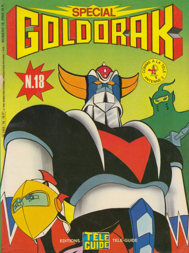 Couverture de l'album Goldorak Spécial N° 18