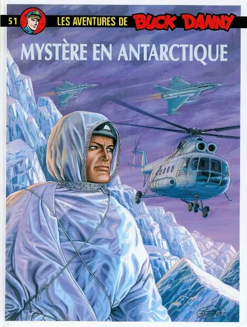 Couverture de l'album Buck Danny Tome 51 Mystère en Antarctique
