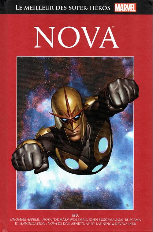 Couverture de l'album Le meilleur des Super-Héros Marvel Tome 47 Nova