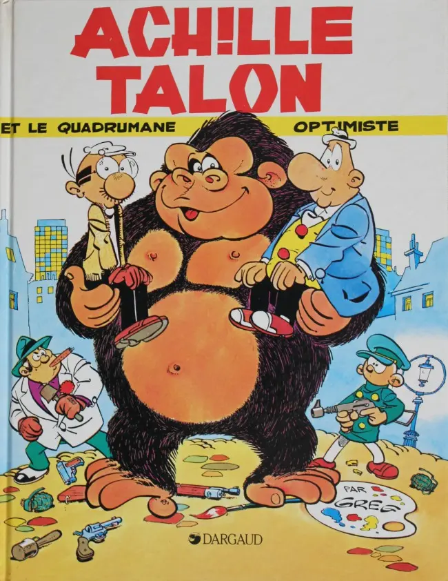 Couverture de l'album Achille Talon Tome 15 Achille Talon et le quadrumane optimiste