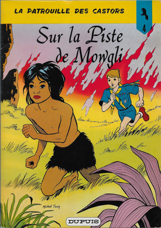 Couverture de l'album La Patrouille des Castors Tome 4 Sur la piste de Mowgli