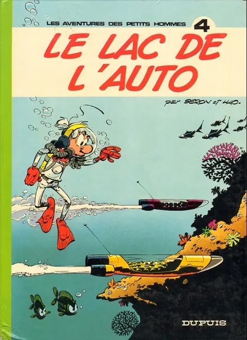 Couverture de l'album Les Petits hommes Tome 4 Le lac de l'auto
