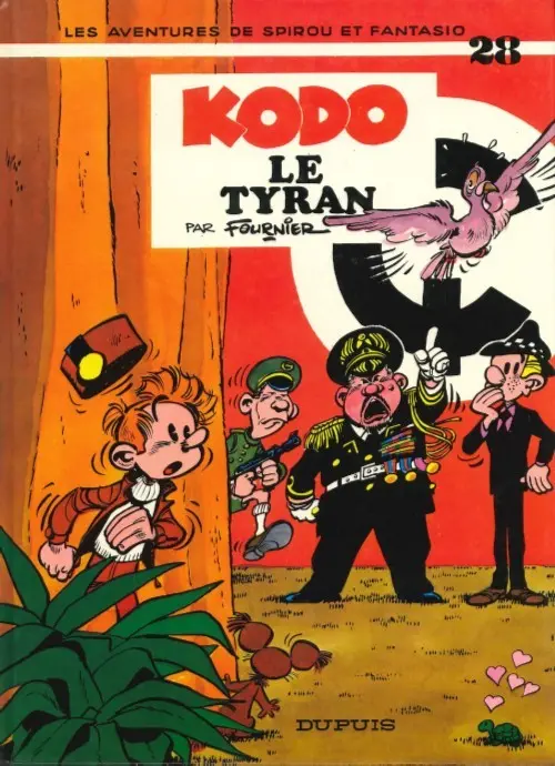 Couverture de l'album Spirou et Fantasio Tome 28 Kodo le tyran