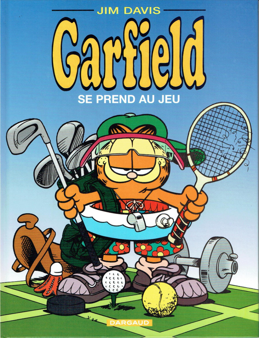 Couverture de l'album Garfield Tome 24 Garfield se prend au jeu