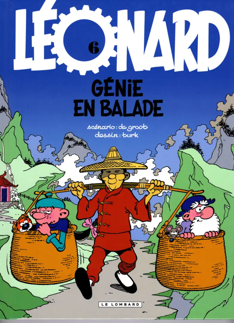 Couverture de l'album Léonard Tome 6 Génie en balade