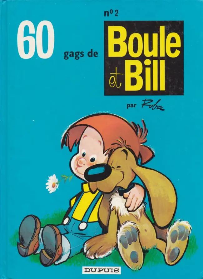 Couverture de l'album Boule & Bill Tome 2 60 gags de Boule et Bill n°2