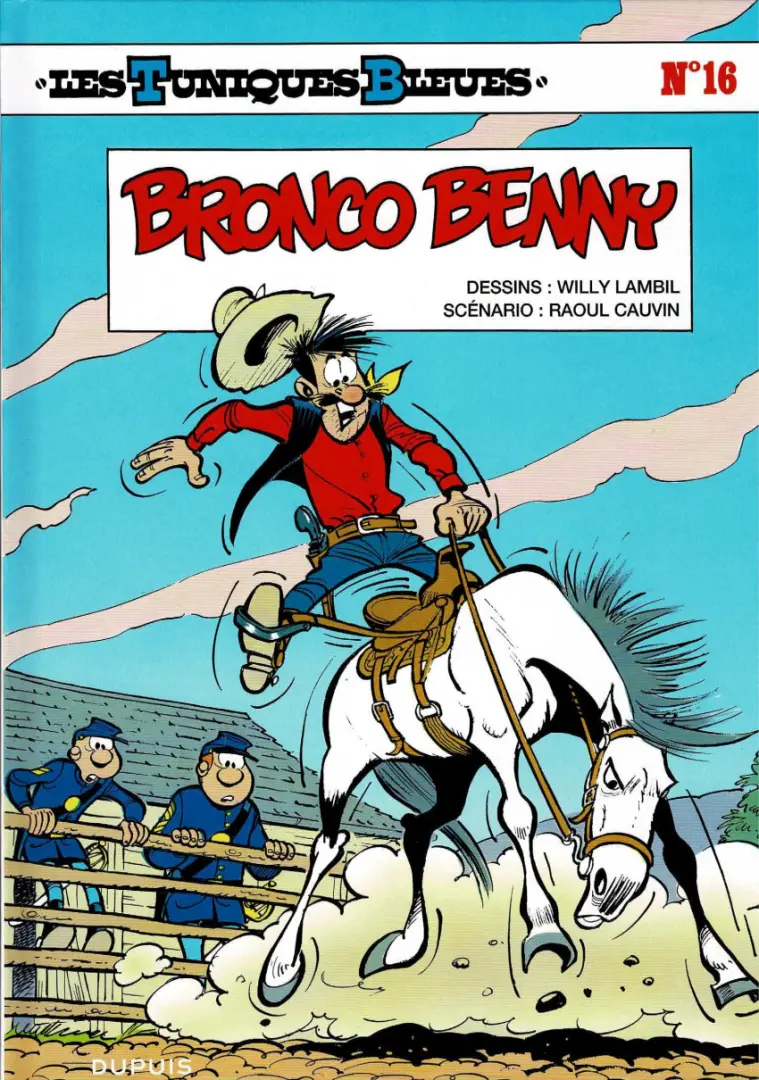 Couverture de l'album Les Tuniques Bleues Tome 16 Bronco Benny