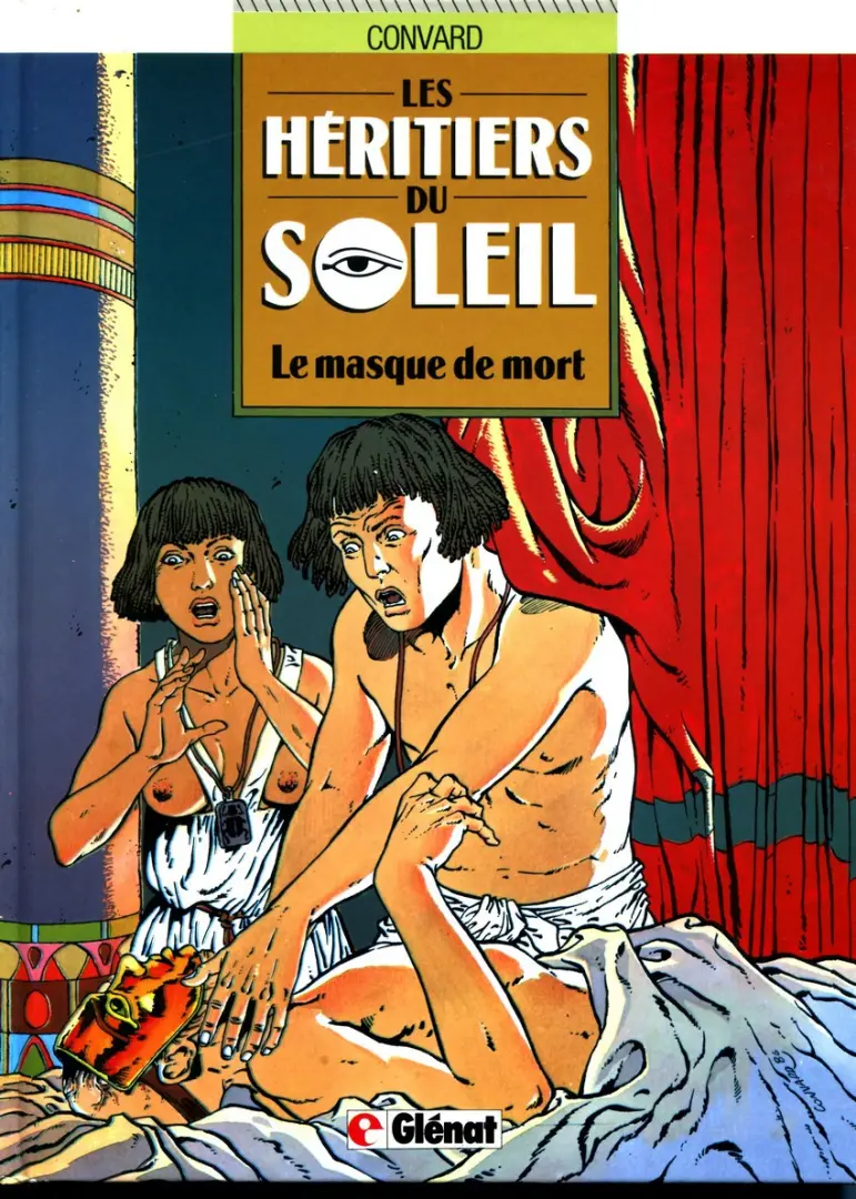 Couverture de l'album Les Héritiers du soleil Tome 1 Le masque de mort