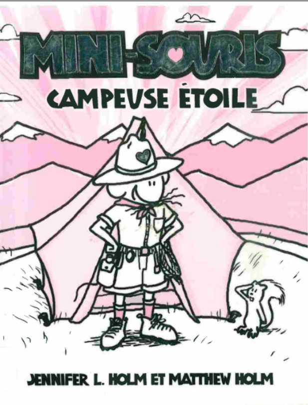 Couverture de l'album Mini-Souris Tome 6 Campeuse étoile