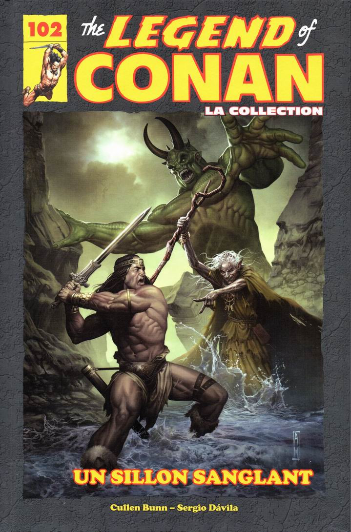 Couverture de l'album The Savage Sword of Conan - La Collection Tome 102 Un Sillon sanglant