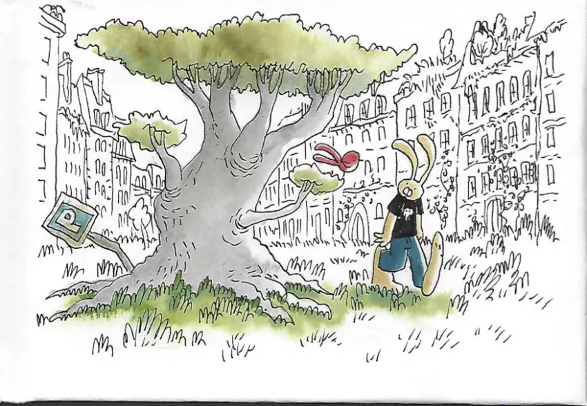 Couverture de l'album Les nouvelles aventures de Lapinot Tome 2 Les Herbes Folles