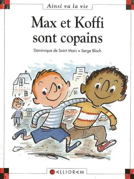 Couverture de l'album Ainsi va la vie Tome 24 Max et Koffi sont copains