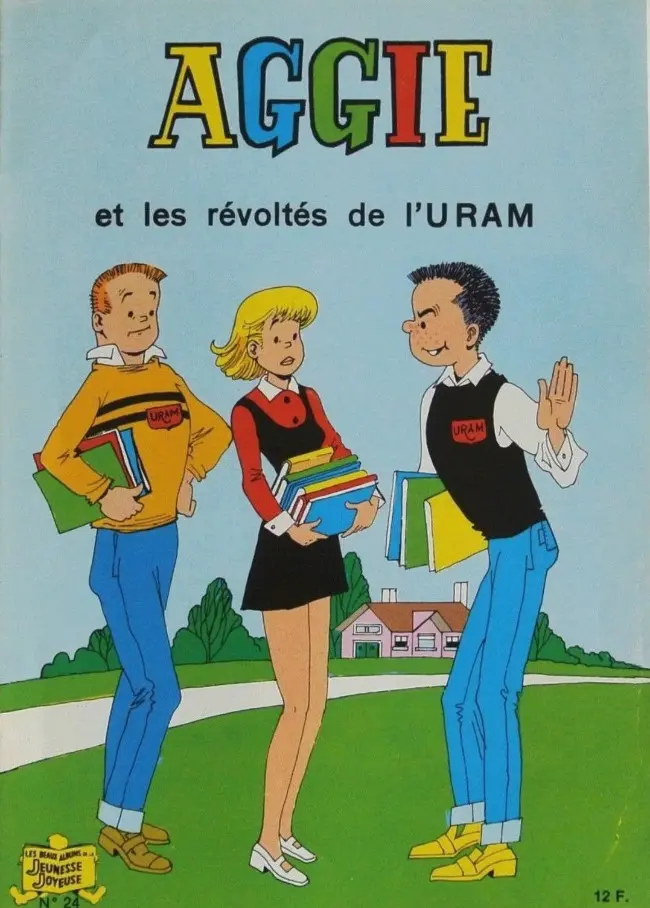 Couverture de l'album Aggie N° 24 Aggie et les révoltés de l'URAM