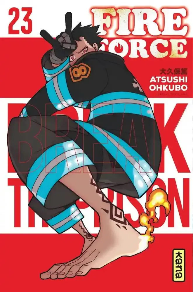 Couverture de l'album Fire Force Tome 23