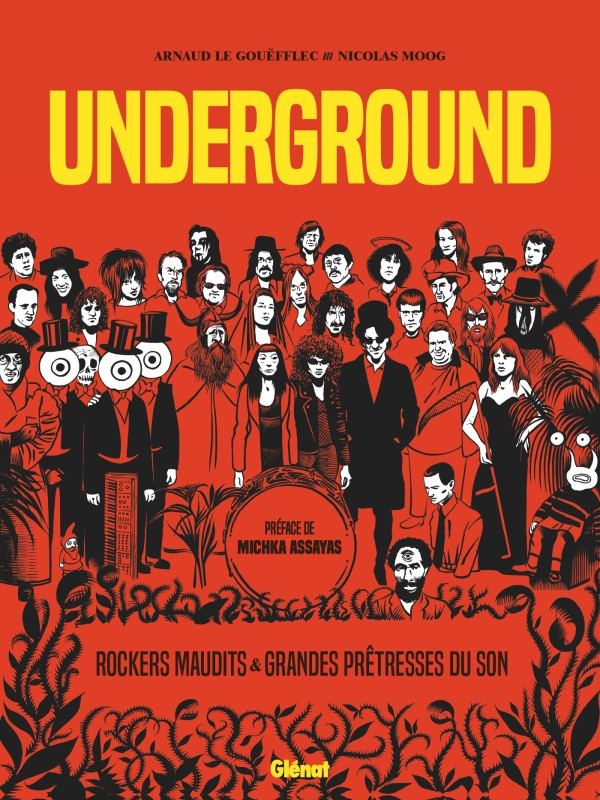 Couverture de l'album Underground Rockers maudits & Grandes prêtresses du son