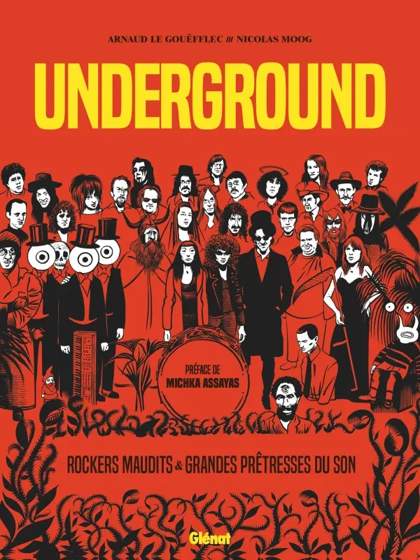 Couverture de l'album Underground 1 Rockers maudits & Grandes prêtresses du son