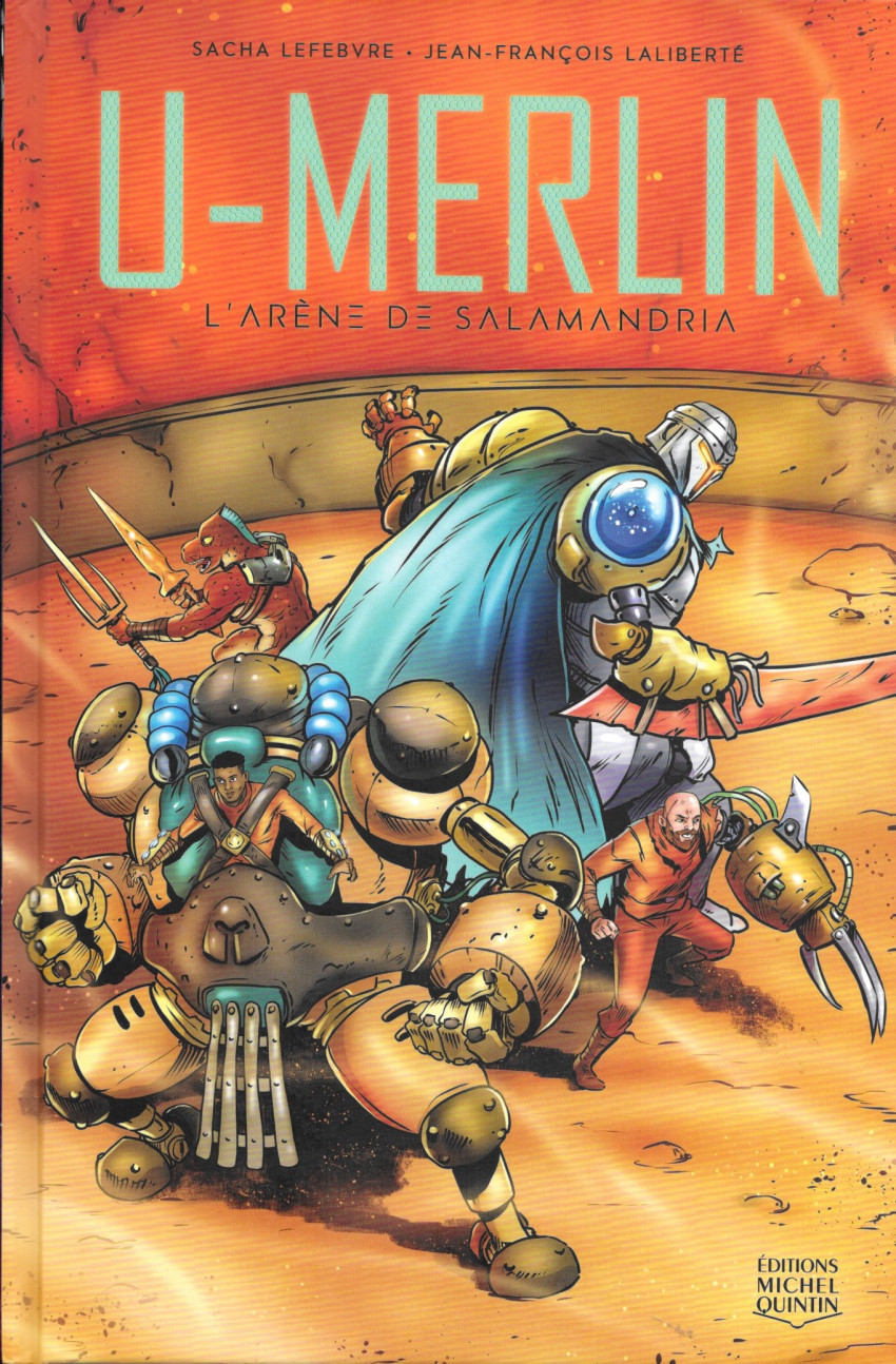 Couverture de l'album U-Merlin Tome 4 L'arène de Salamandria