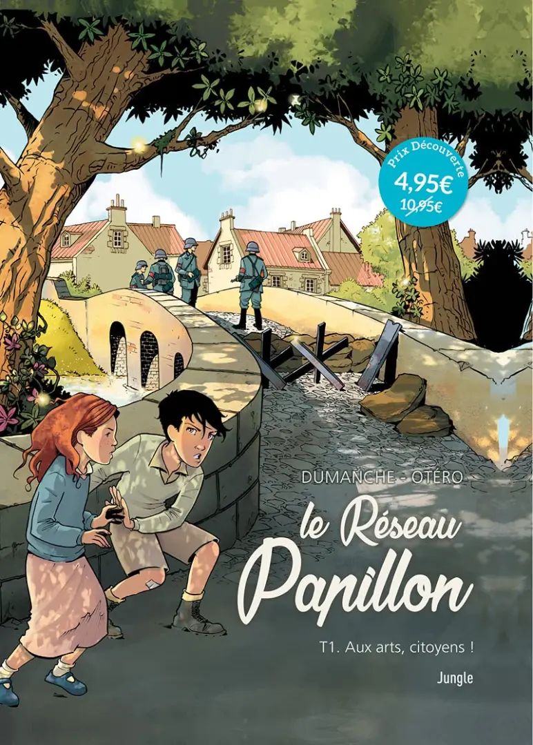 Couverture de l'album Le Réseau Papillon Tome 1 Aux arts, citoyens !